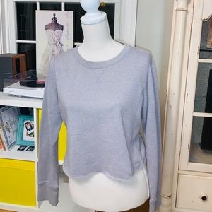 Slightly cropped comfy top